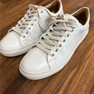 Thursday Boot Company White Leather Low Top